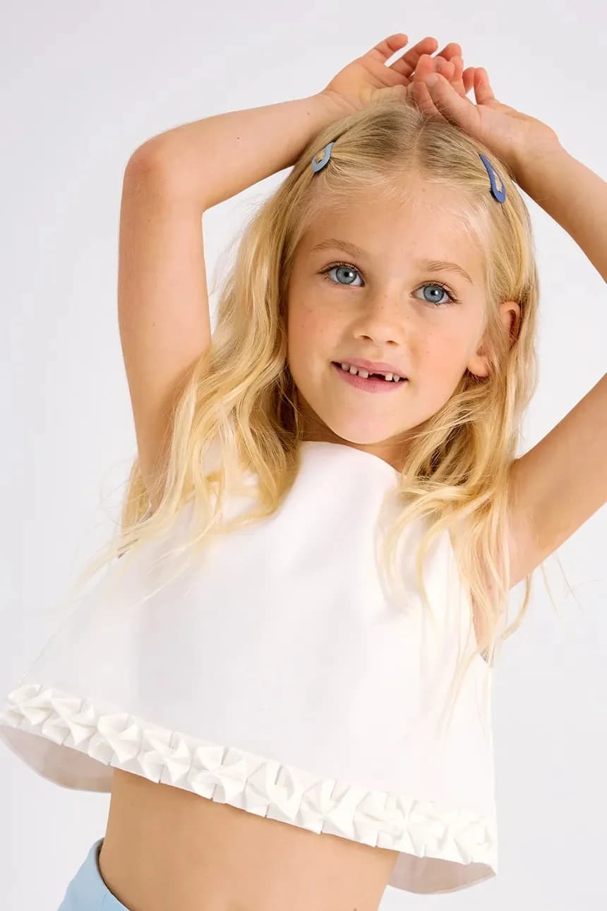 Детская блузка - фото 5