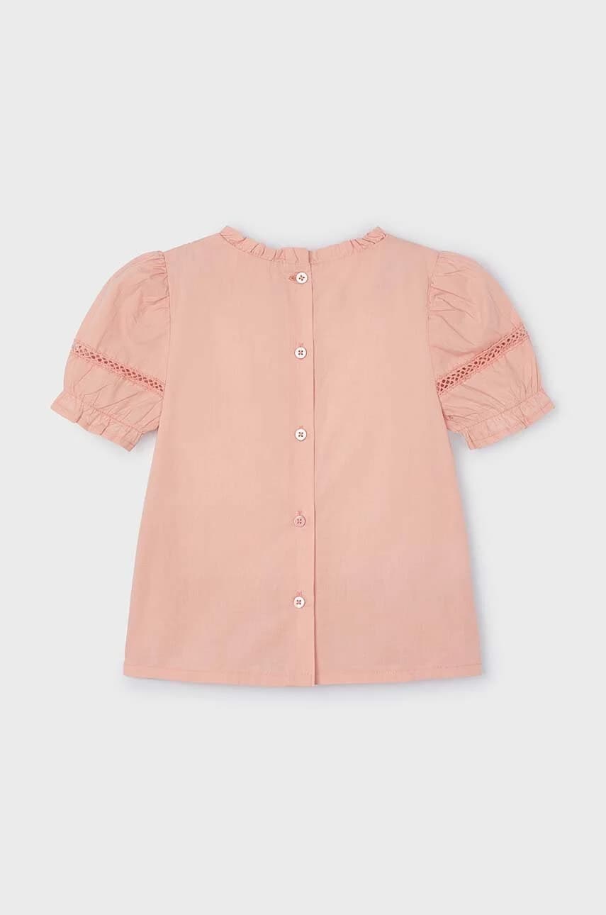 Детская хлопковая блузка - фото 2