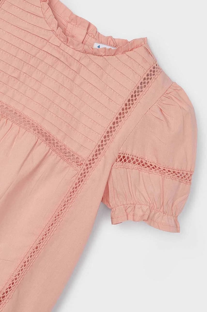 Детская хлопковая блузка - фото 3