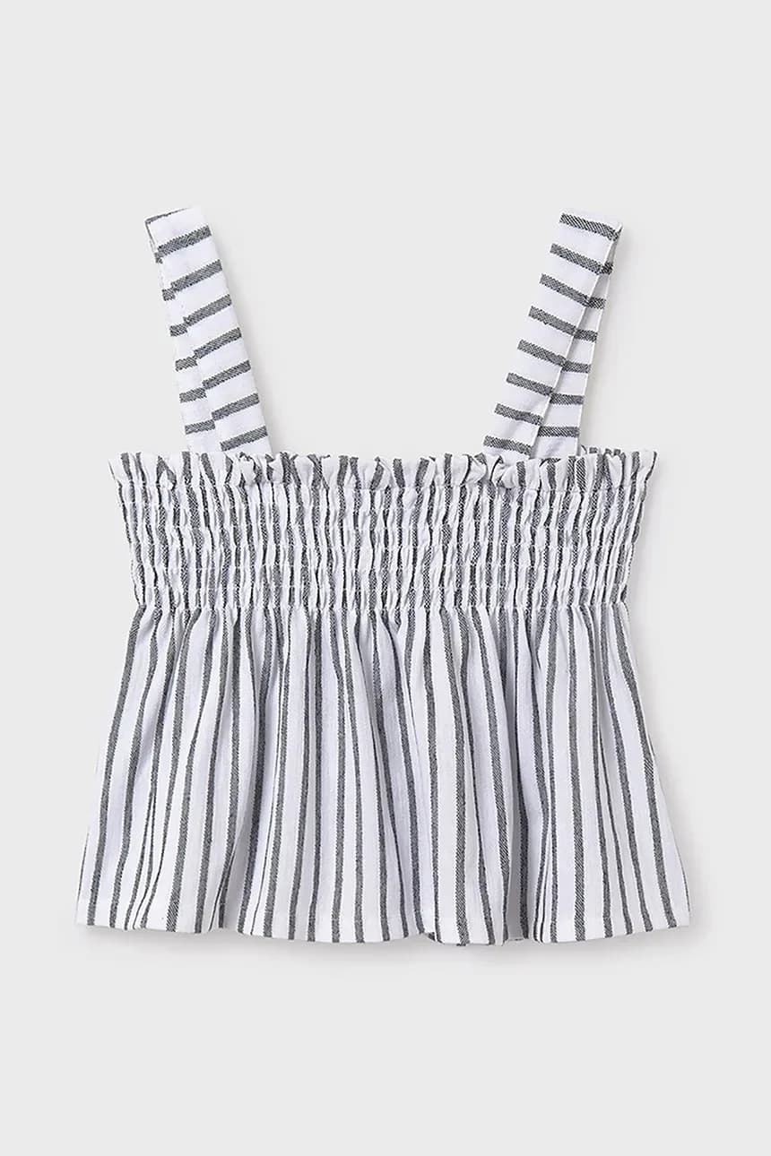 Детская хлопковая блузка - фото 2