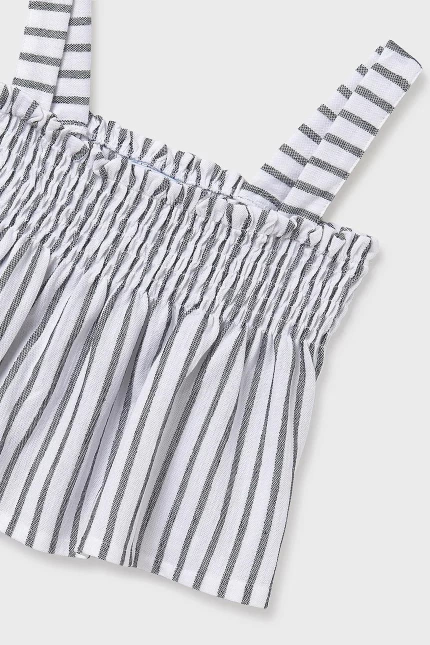 Детская хлопковая блузка - фото 3