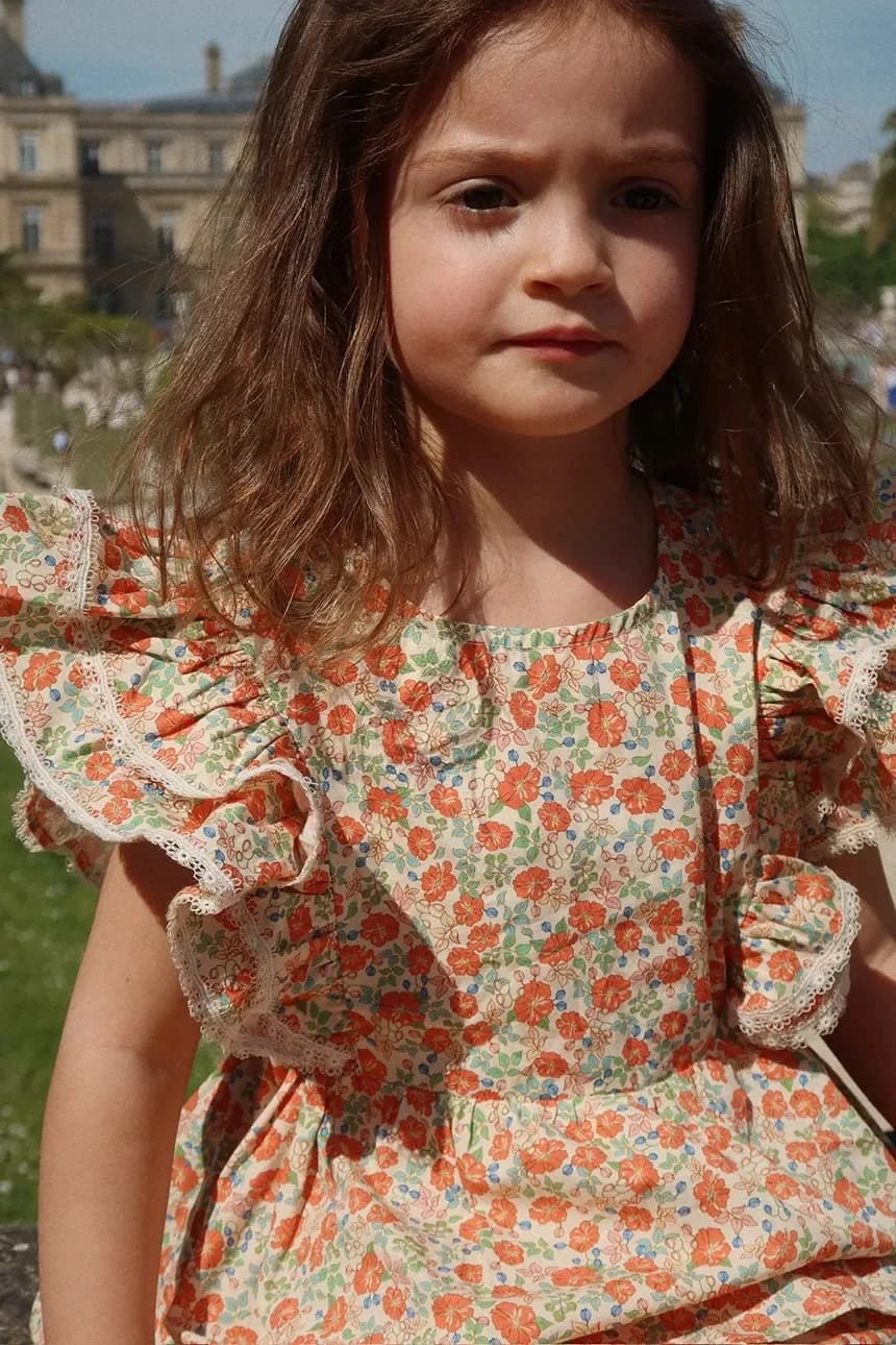 Детская хлопковая блуза VERBENA TOP GOTS - фото 11