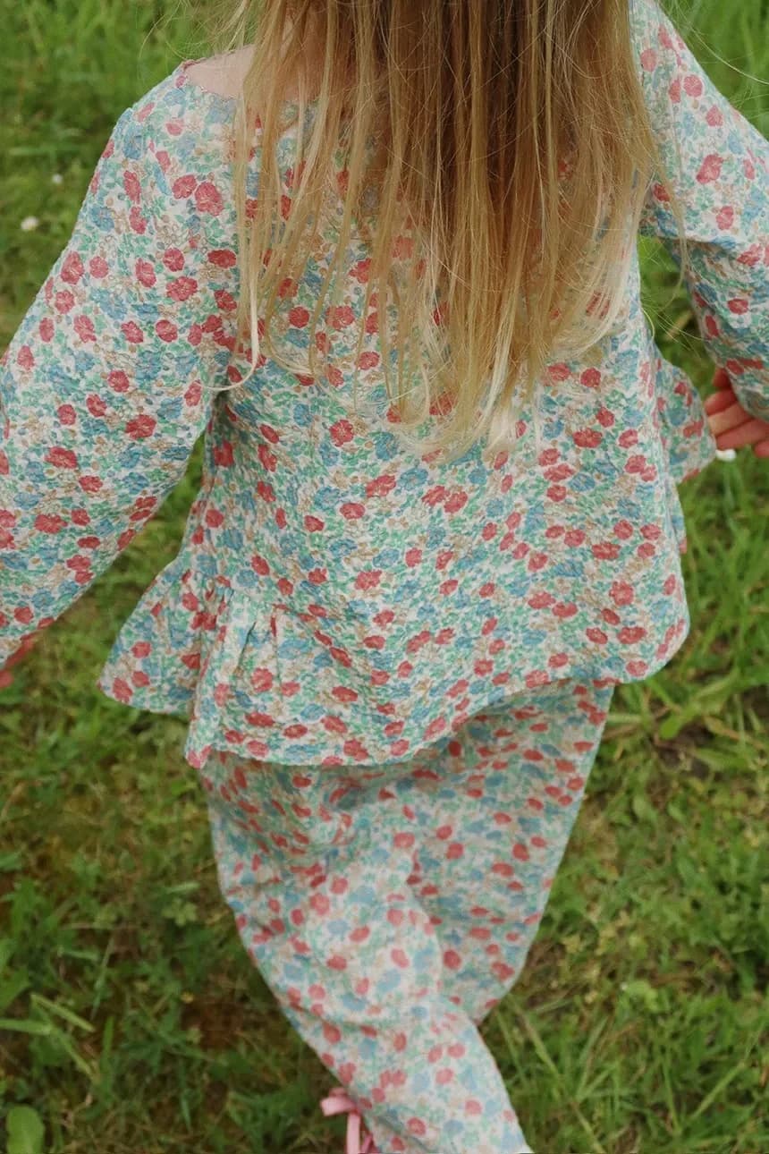 ELIN BOW BLOUSE GOTS детская блузка - фото 5