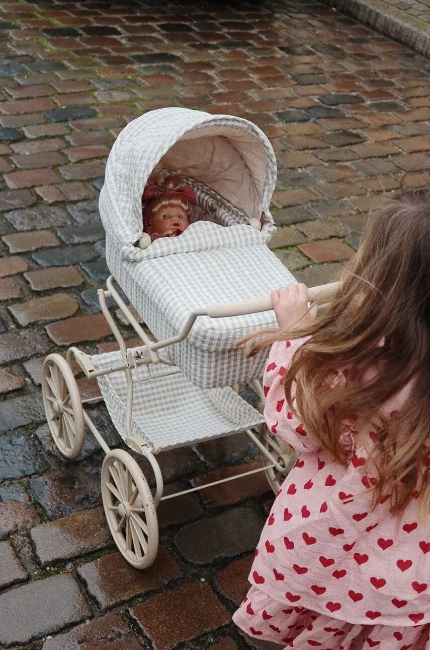 Детская хлопковая блузка COCO FRILL SHIRT GOTS - фото 8