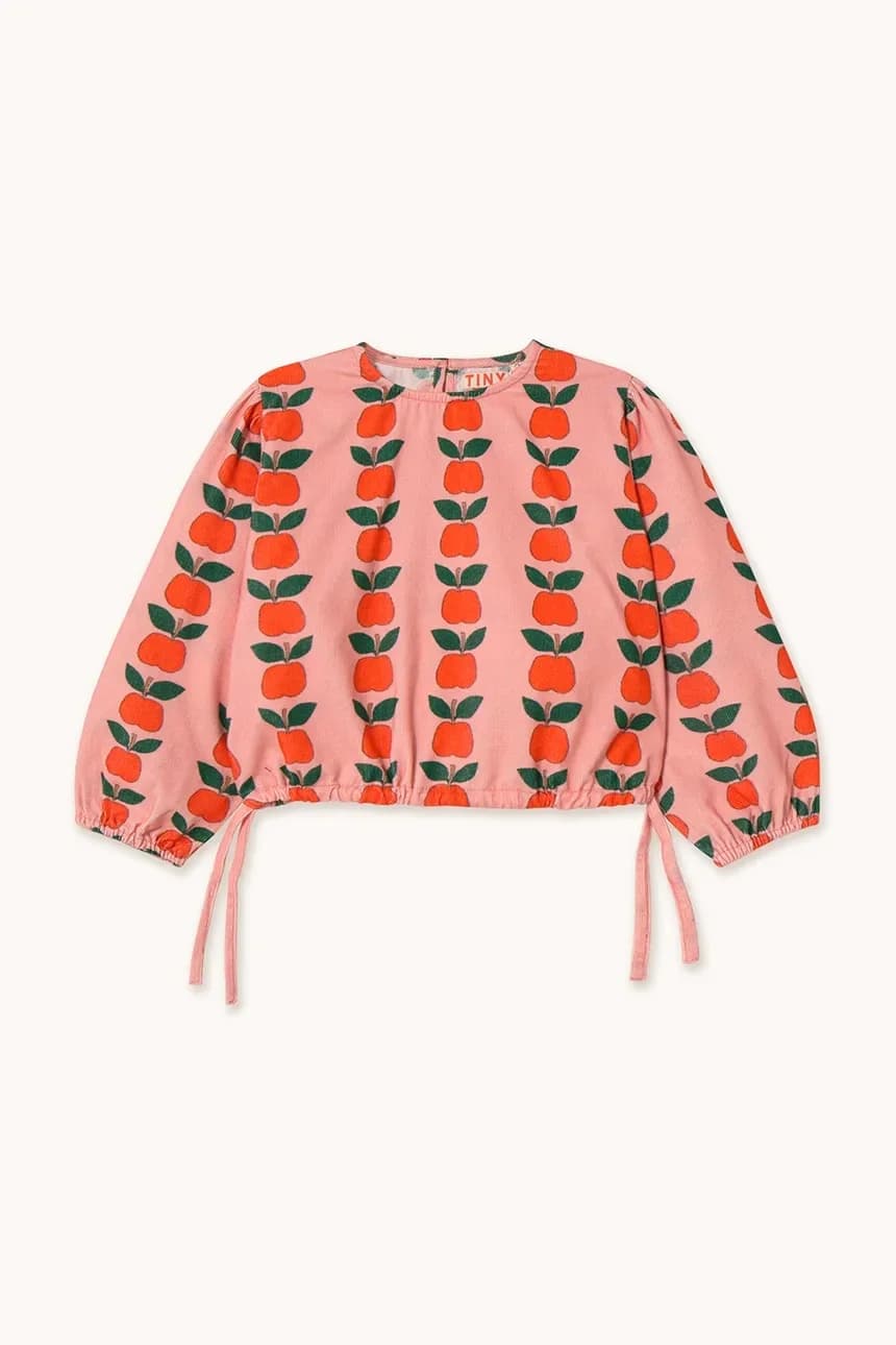 ЯБЛОЧНАЯ БЛУЗКА детская блузка - фото 2