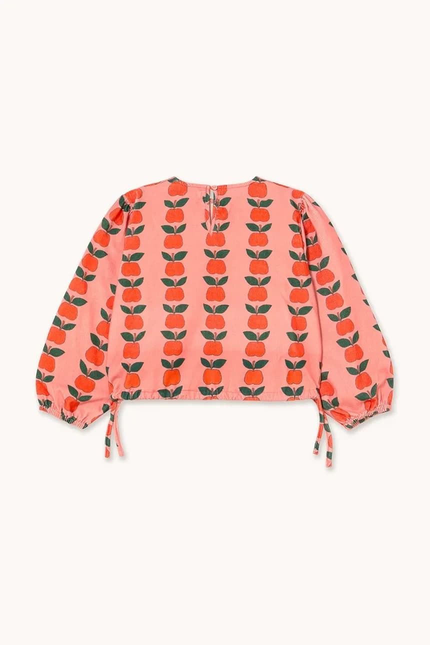 ЯБЛОЧНАЯ БЛУЗКА детская блузка - фото 3