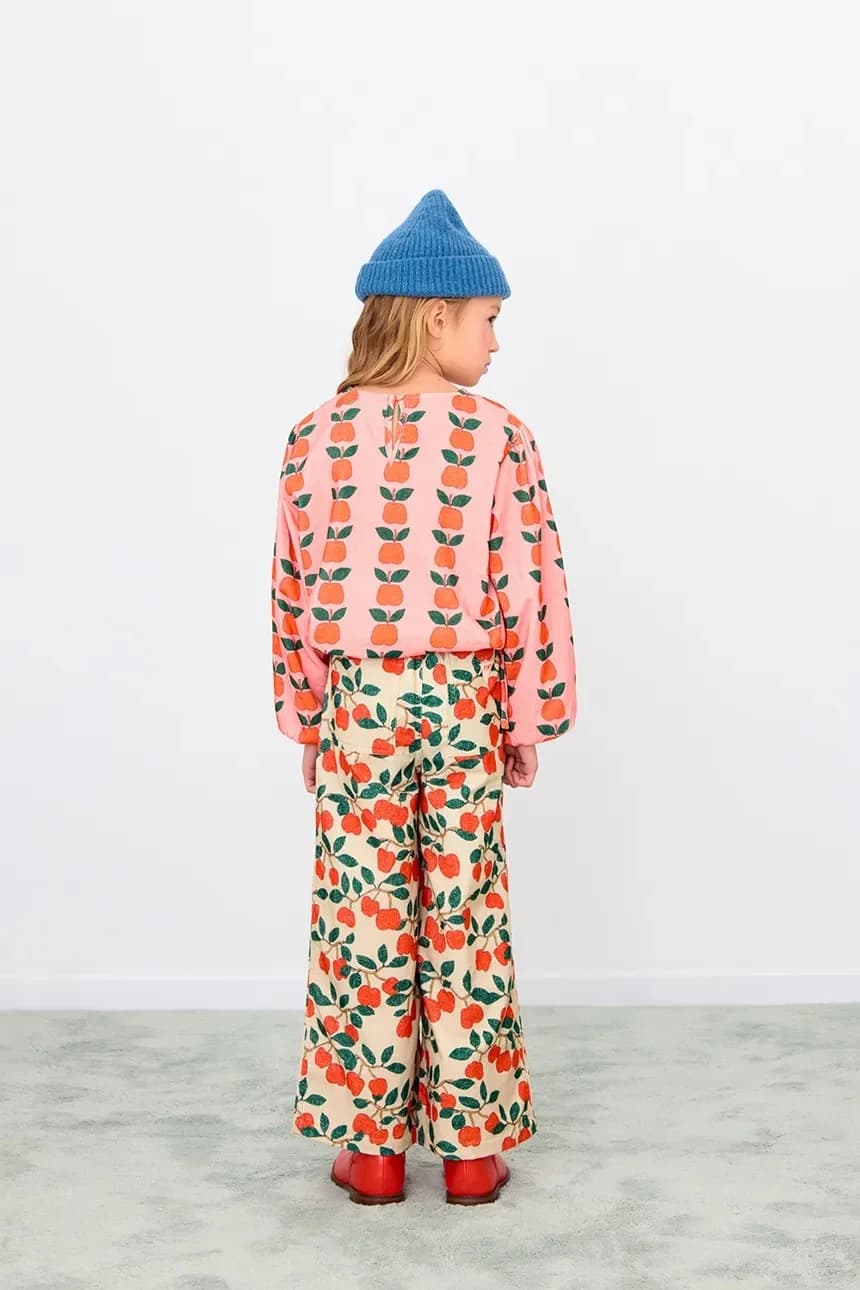 ЯБЛОЧНАЯ БЛУЗКА детская блузка - фото 5