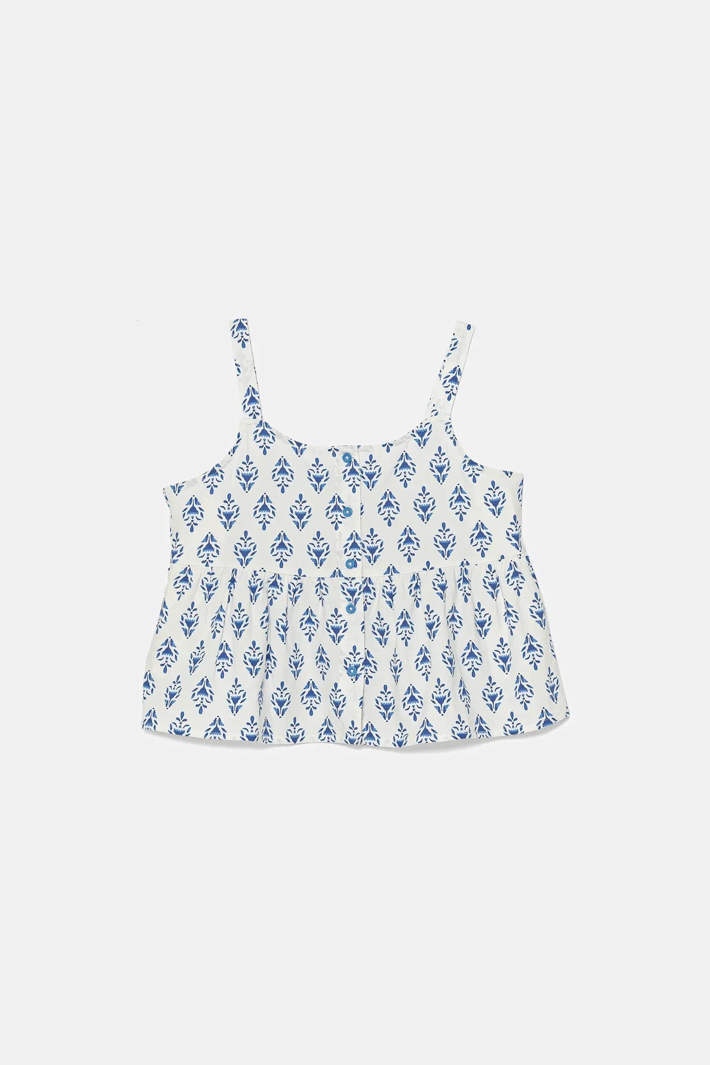 Детская хлопковая блузка