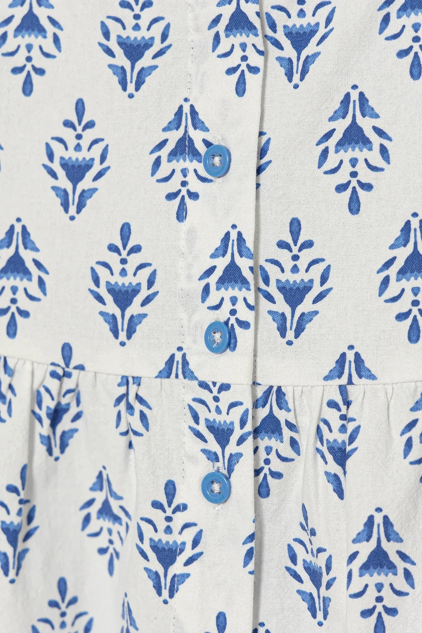 Детская хлопковая блузка - фото 3