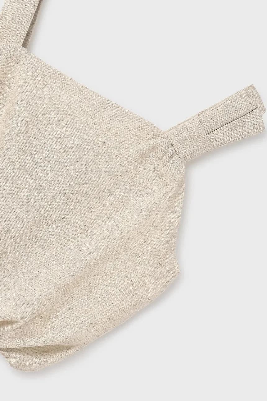 Детская блуза из смесового льна - фото 4