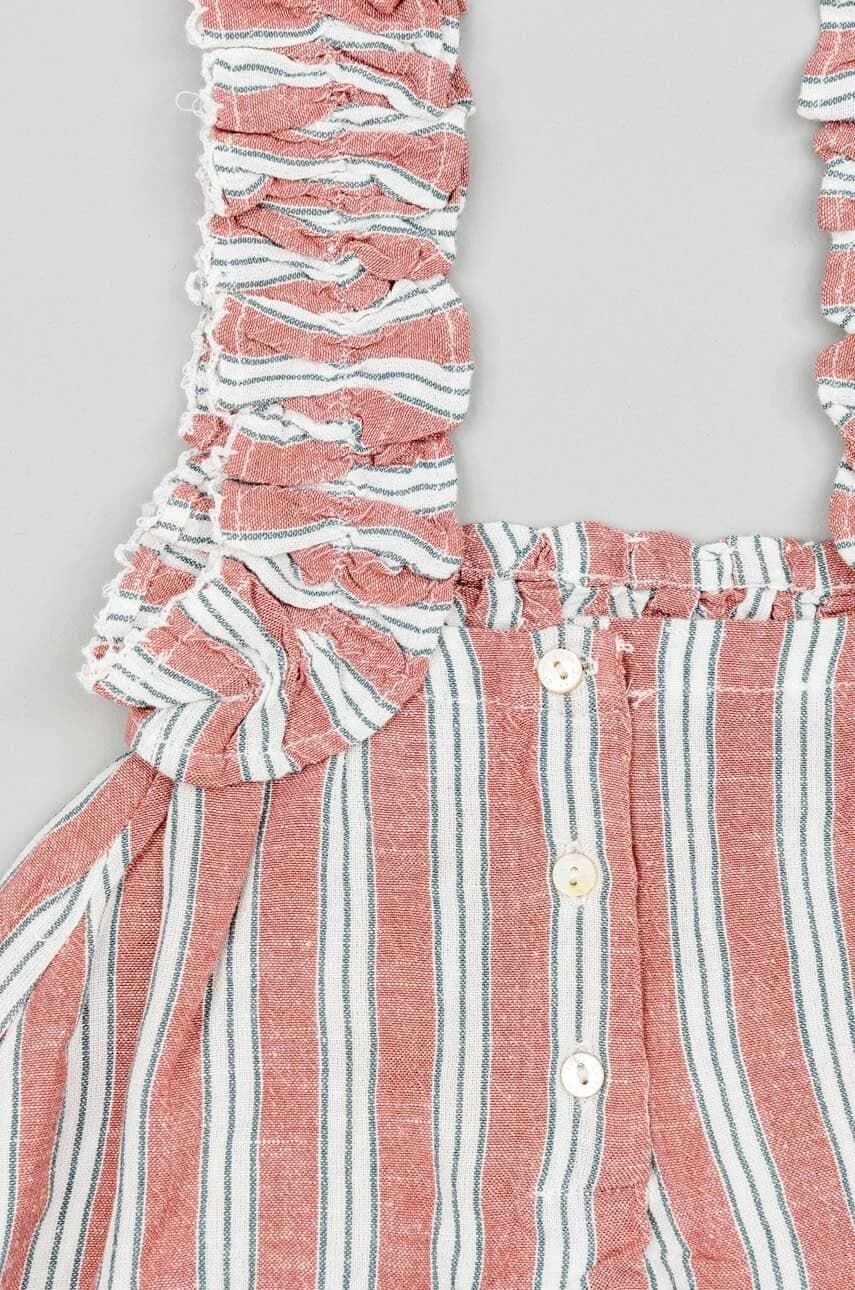 Детская хлопковая блузка - фото 4