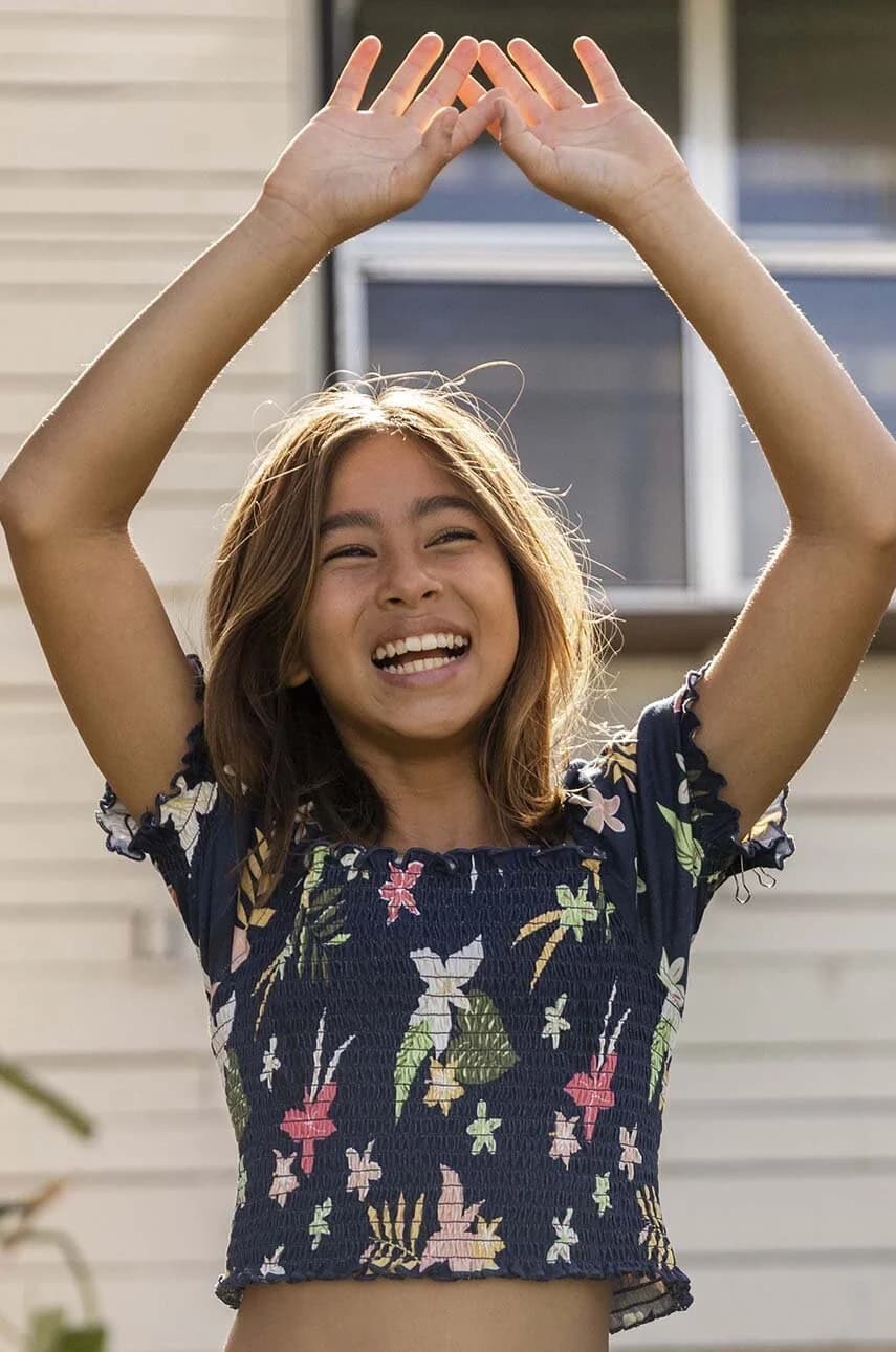 Детская хлопковая блузка - фото 2