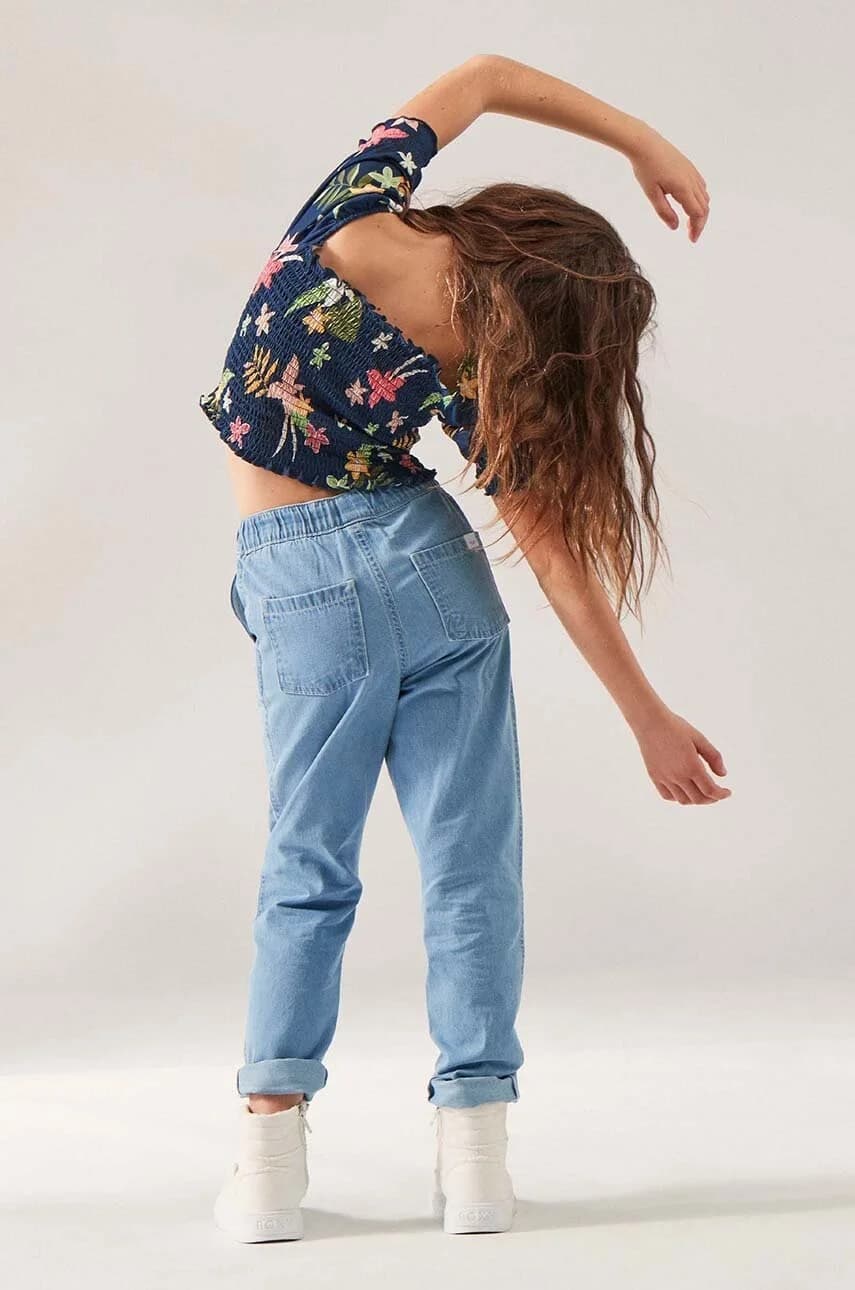 Детская хлопковая блузка - фото 6