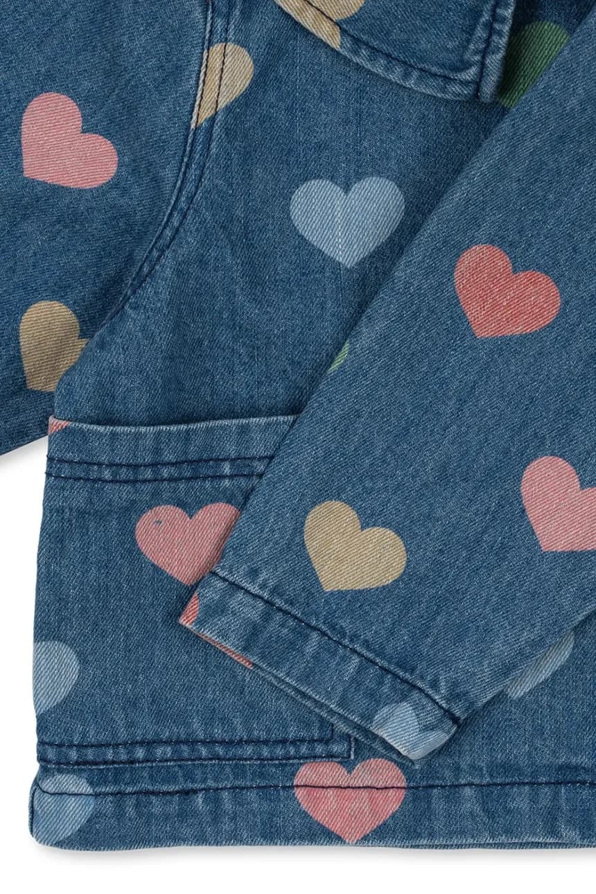 MAGOT DENIM SHIRT Детская джинсовая куртка GOTS - фото 4