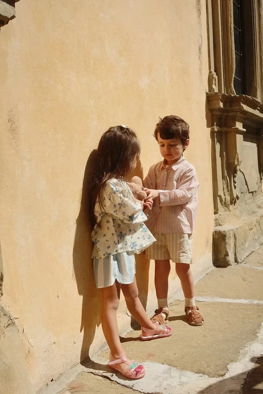 Детская хлопковая рубашка PACEY SHIRT GOTS - фото 5