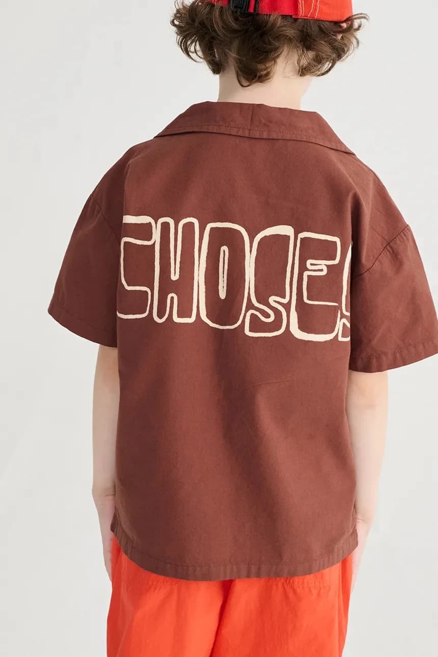 Детская хлопковая рубашка - фото 5