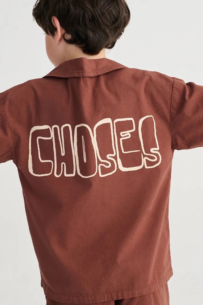 Детская хлопковая рубашка - фото 9