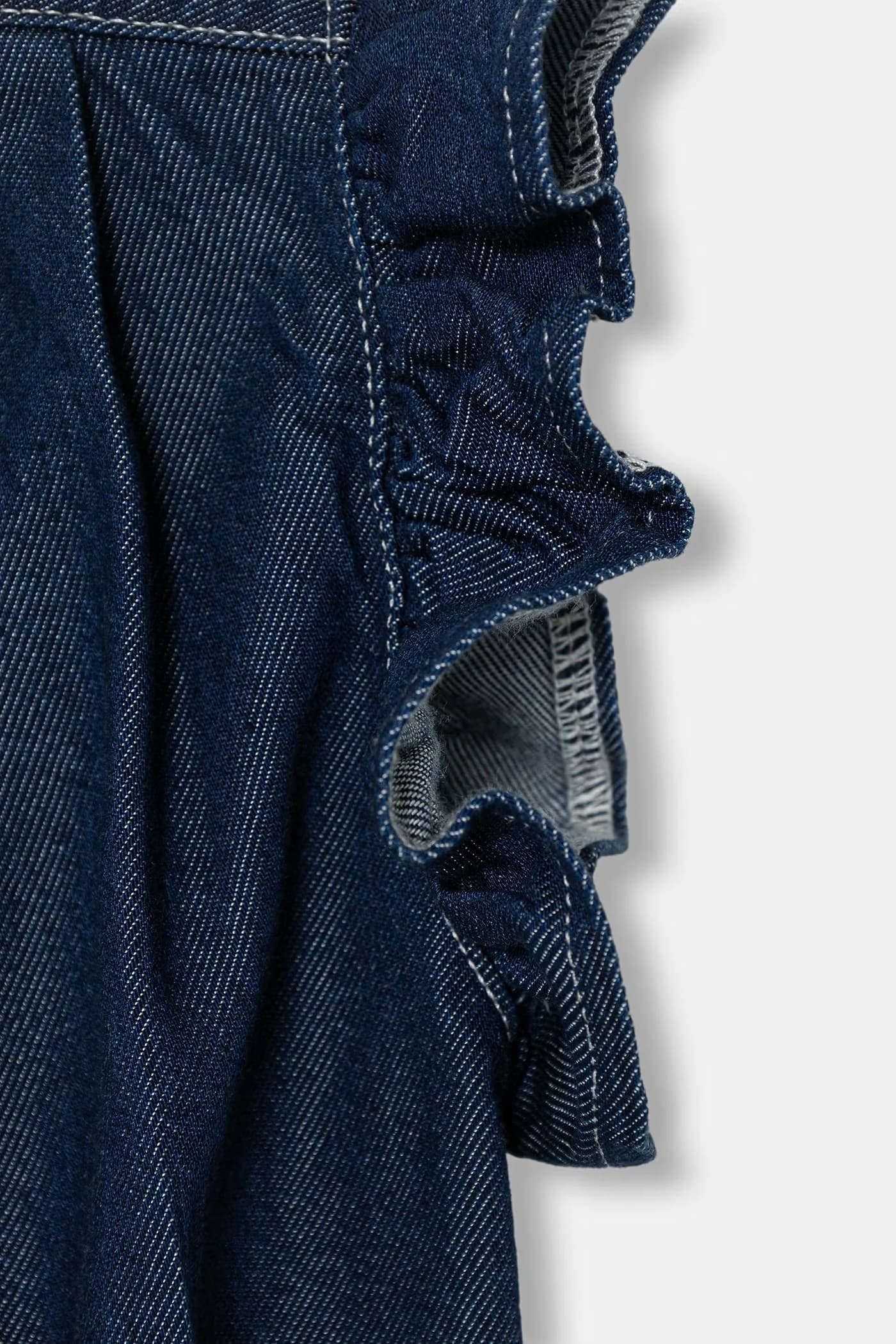 Детская джинсовая рубашка - фото 3