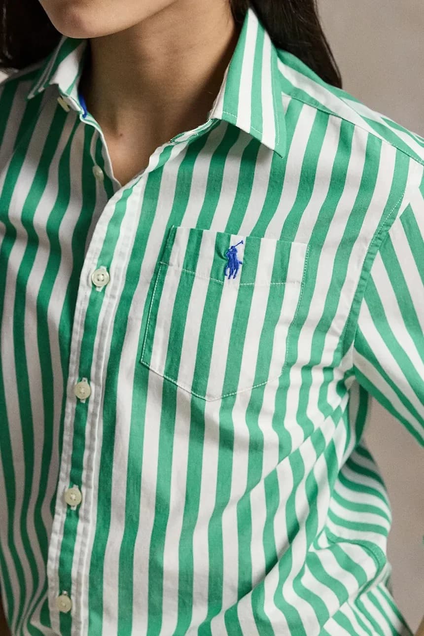 Детская хлопковая рубашка - фото 5