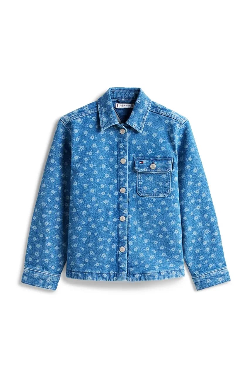 Детская джинсовая рубашка - фото 2