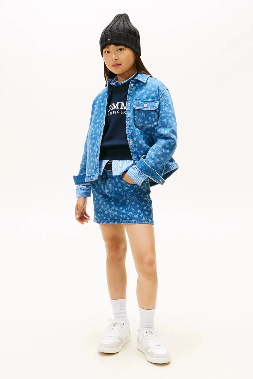 Детская джинсовая рубашка - фото 4