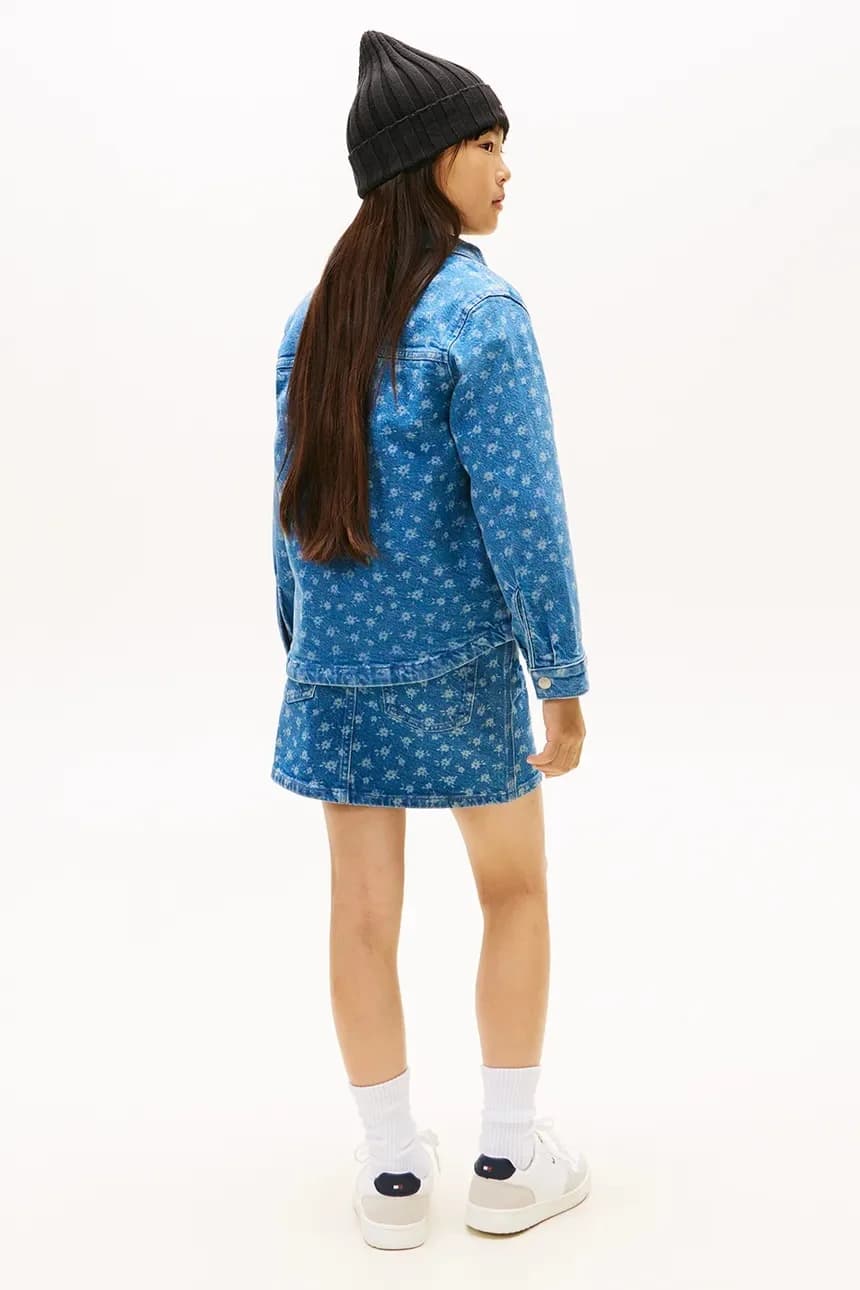 Детская джинсовая рубашка - фото 5