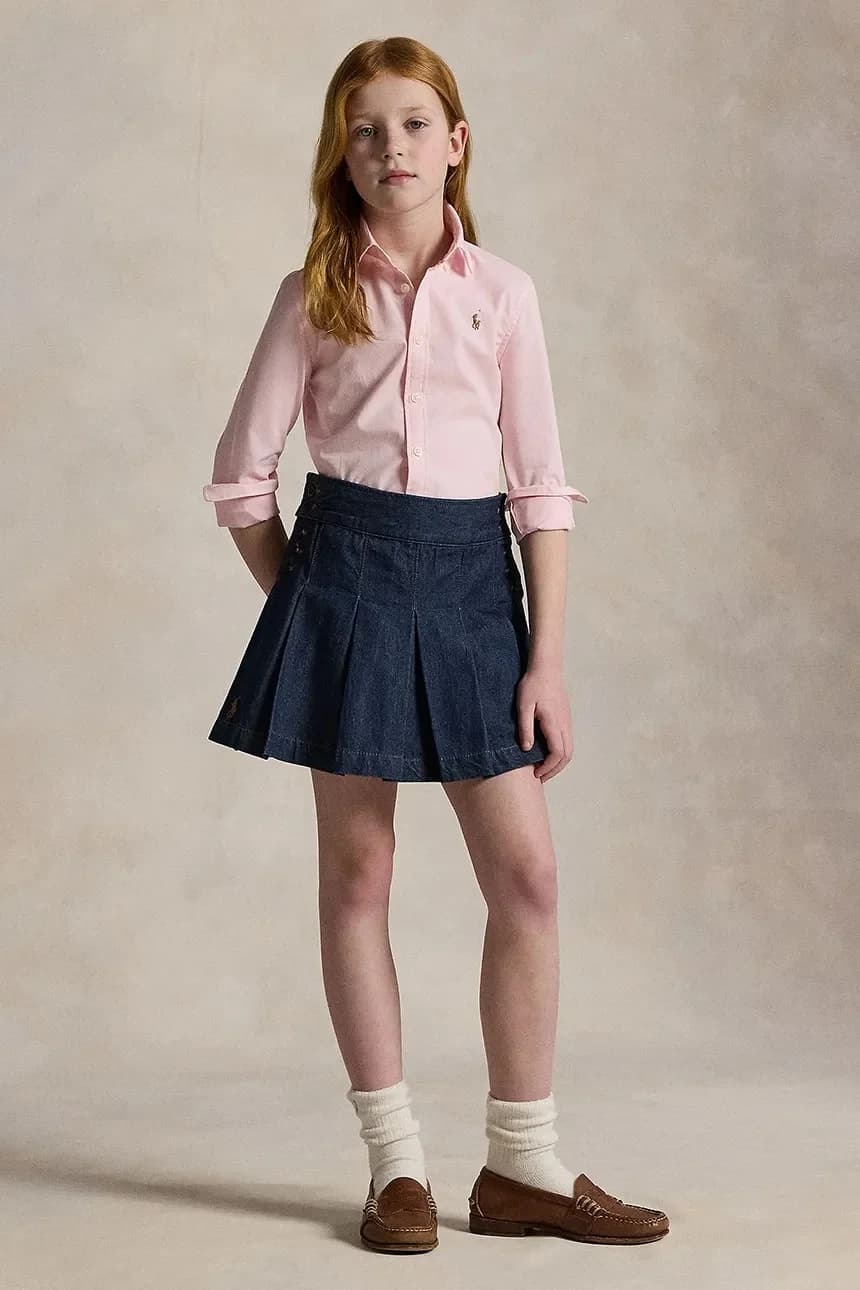 Детская хлопковая рубашка - фото 4