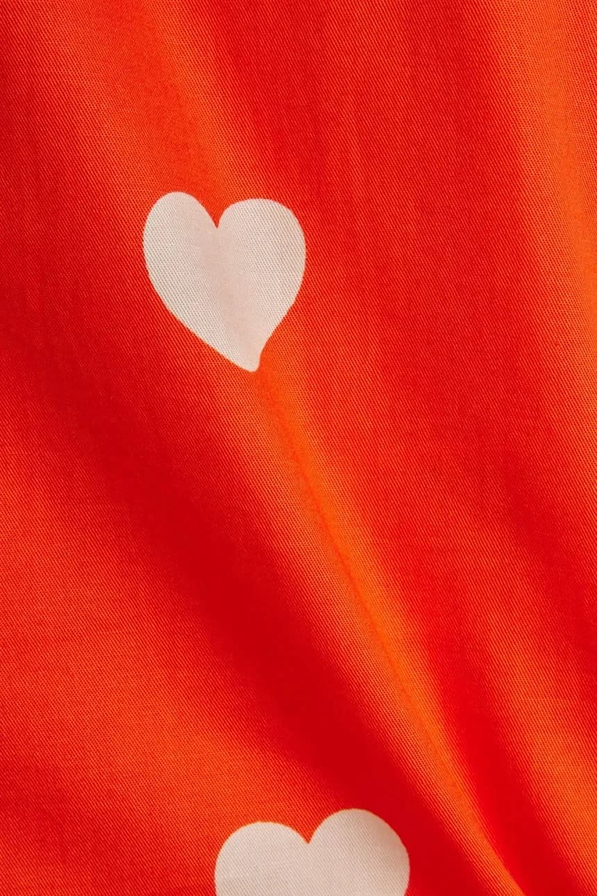 Детская хлопковая рубашка Hearts - фото 4