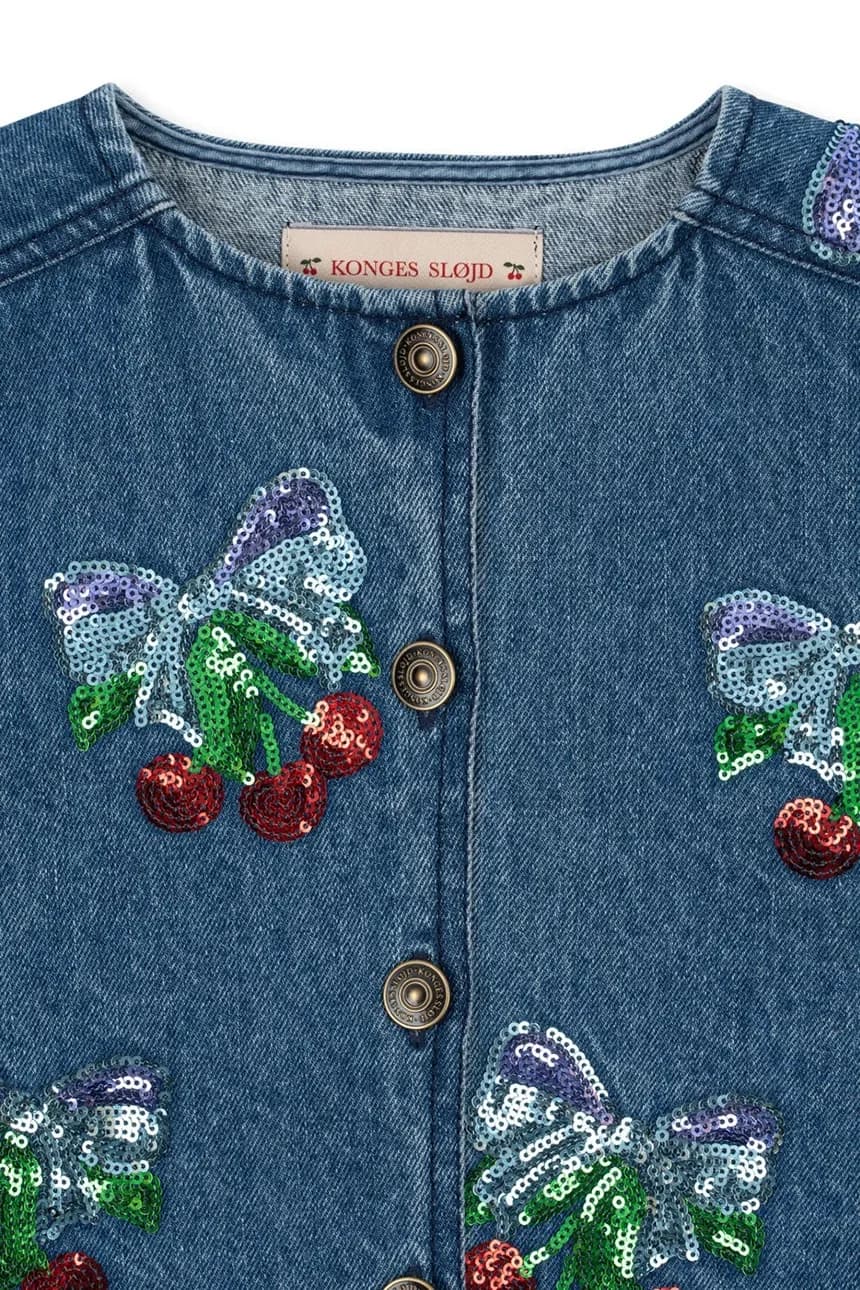 MAGOT DENIM JACKET GOTS детская хлопковая куртка - фото 4