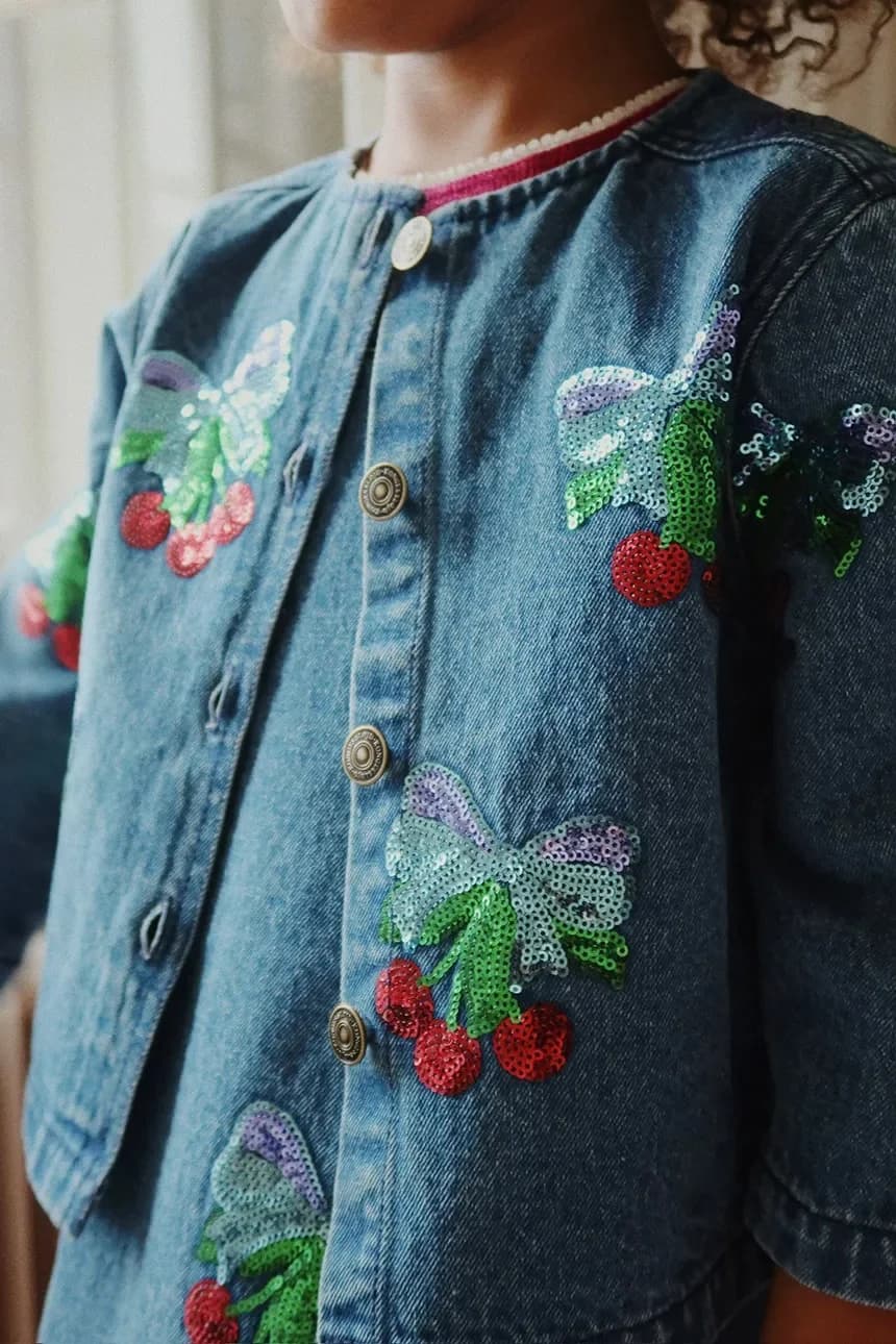 MAGOT DENIM JACKET GOTS детская хлопковая куртка - фото 6