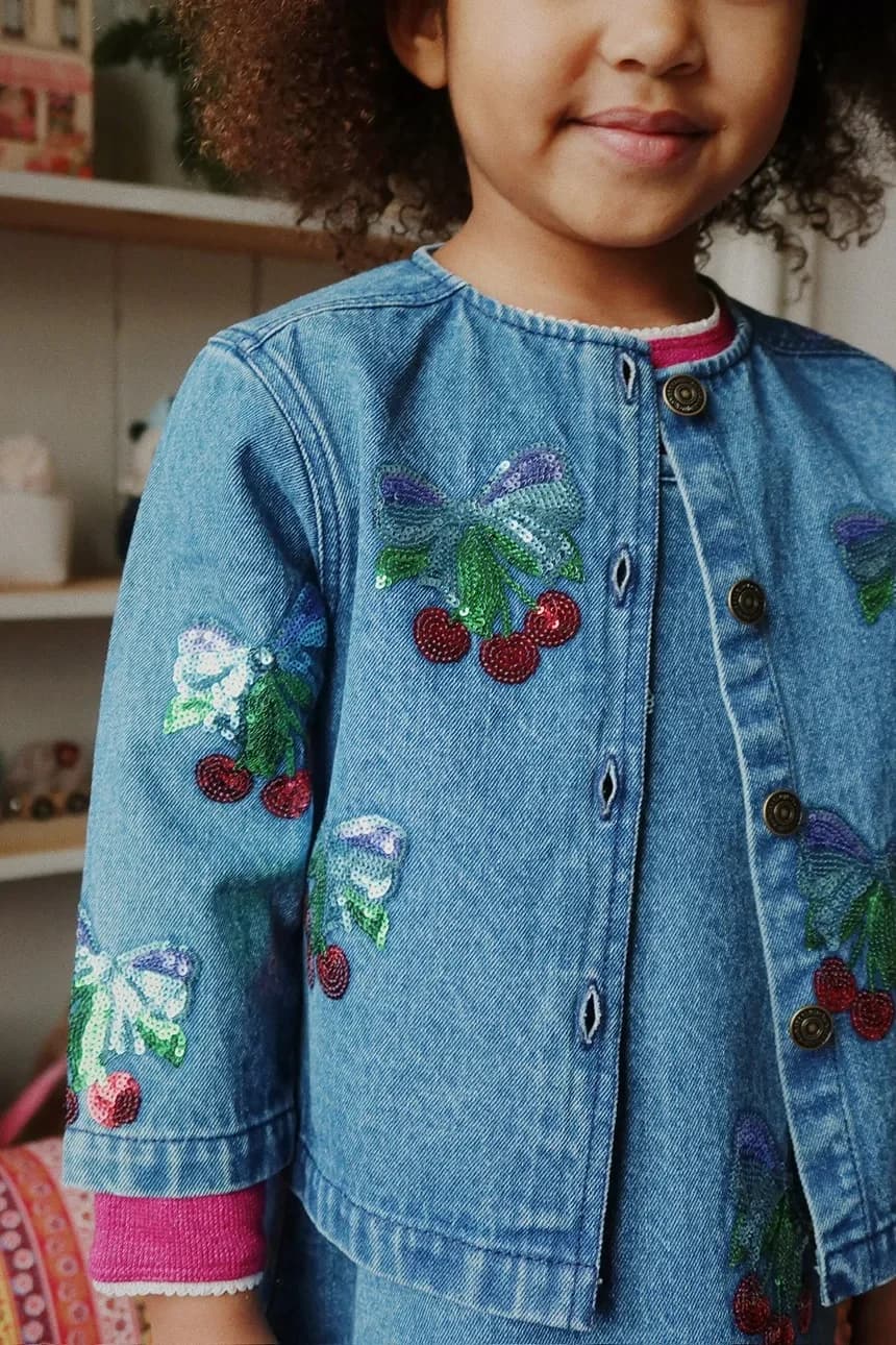MAGOT DENIM JACKET GOTS детская хлопковая куртка - фото 7