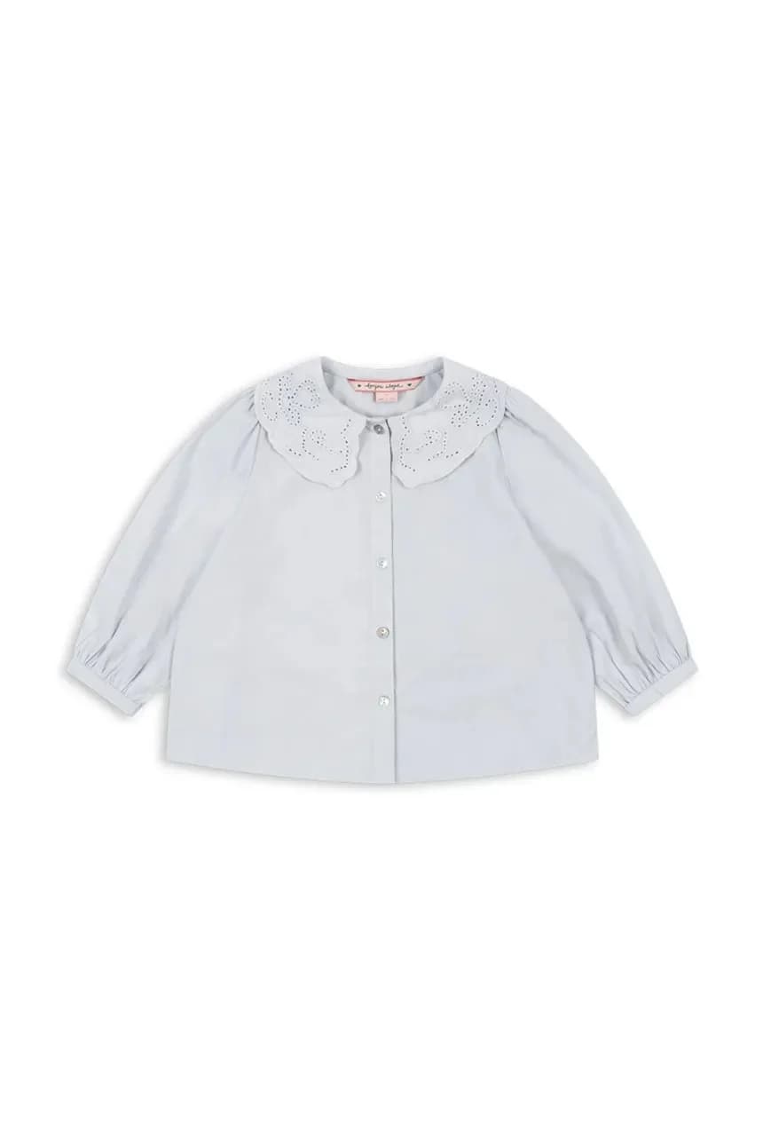 Детская хлопковая рубашка RILO COLLAR SHIRT GOTS