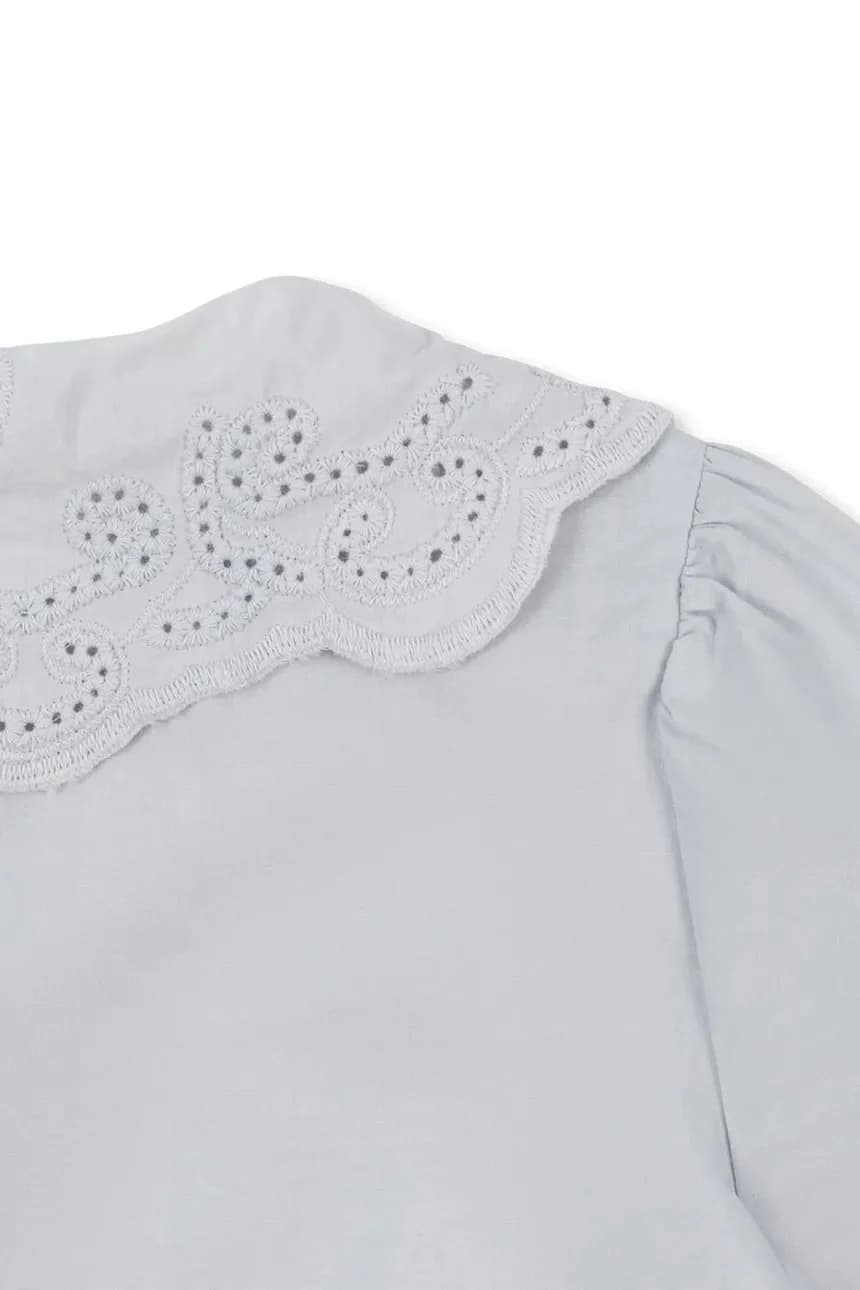 Детская хлопковая рубашка RILO COLLAR SHIRT GOTS - фото 3