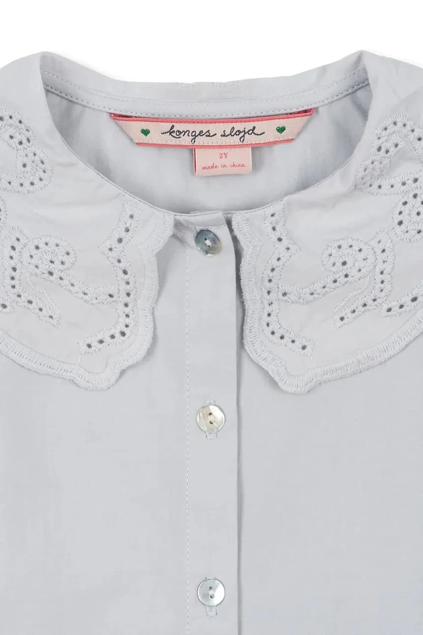 Детская хлопковая рубашка RILO COLLAR SHIRT GOTS - фото 4
