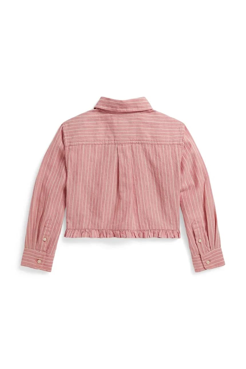 Детская рубашка с льном - фото 2