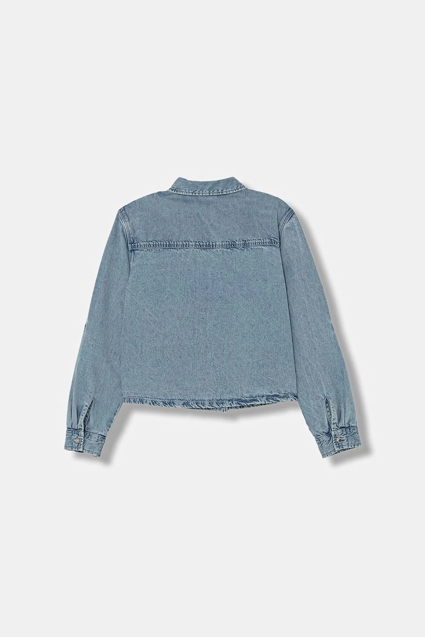 Детская джинсовая рубашка - фото 2