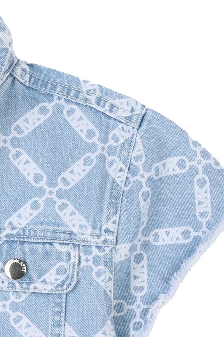 Детская джинсовая рубашка - фото 4