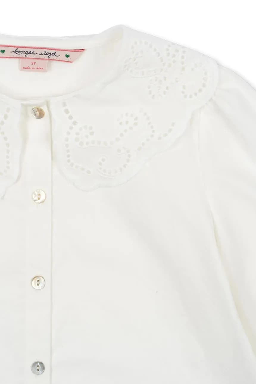 Детская хлопковая рубашка RILO COLLAR SHIRT GOTS - фото 4