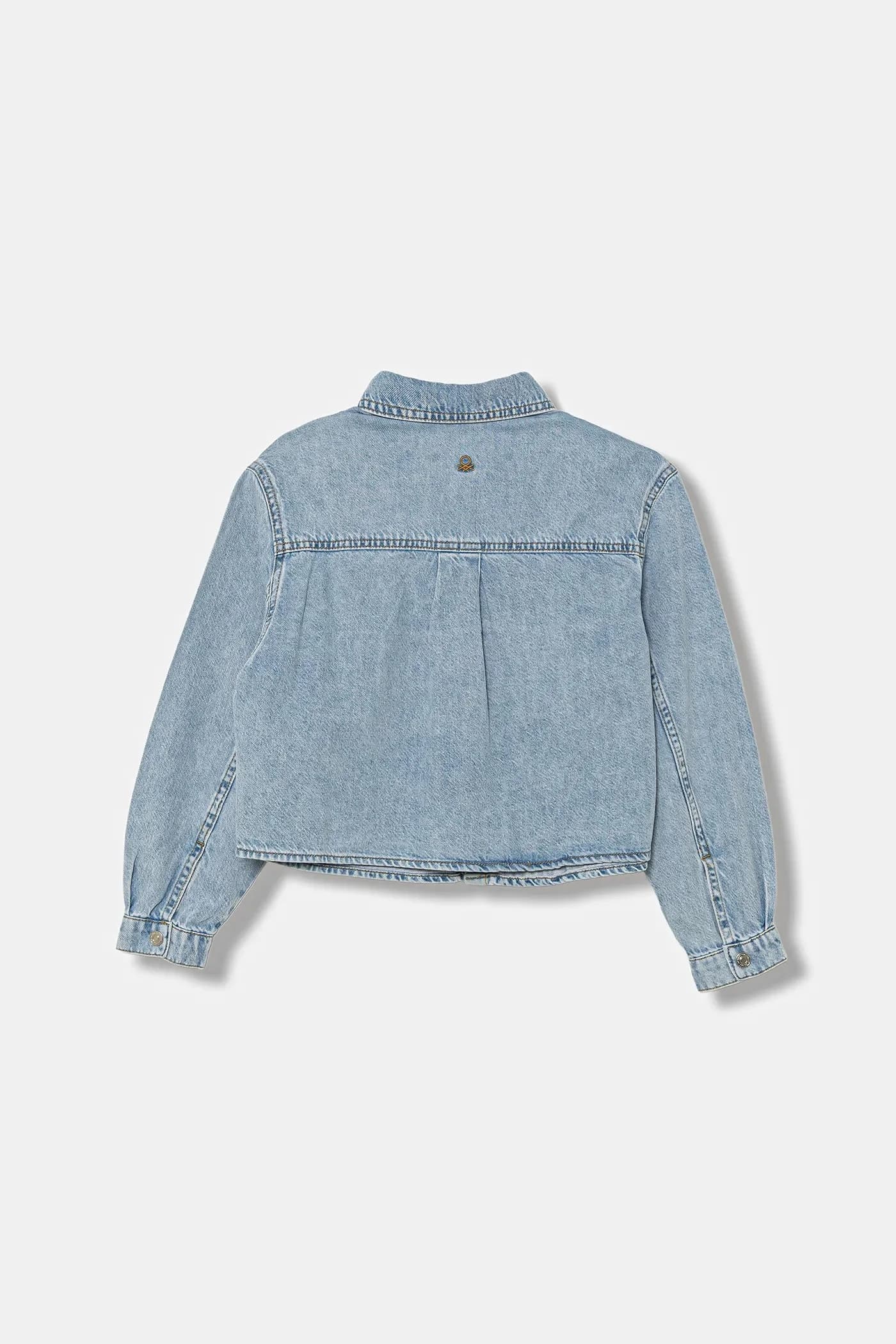 Детская джинсовая рубашка - фото 2