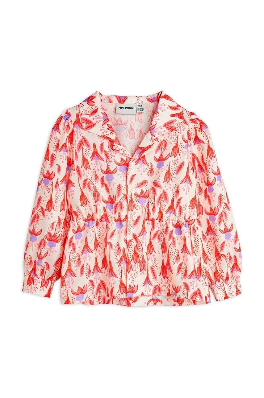 Детская рубашка цвета фуксии - фото 2