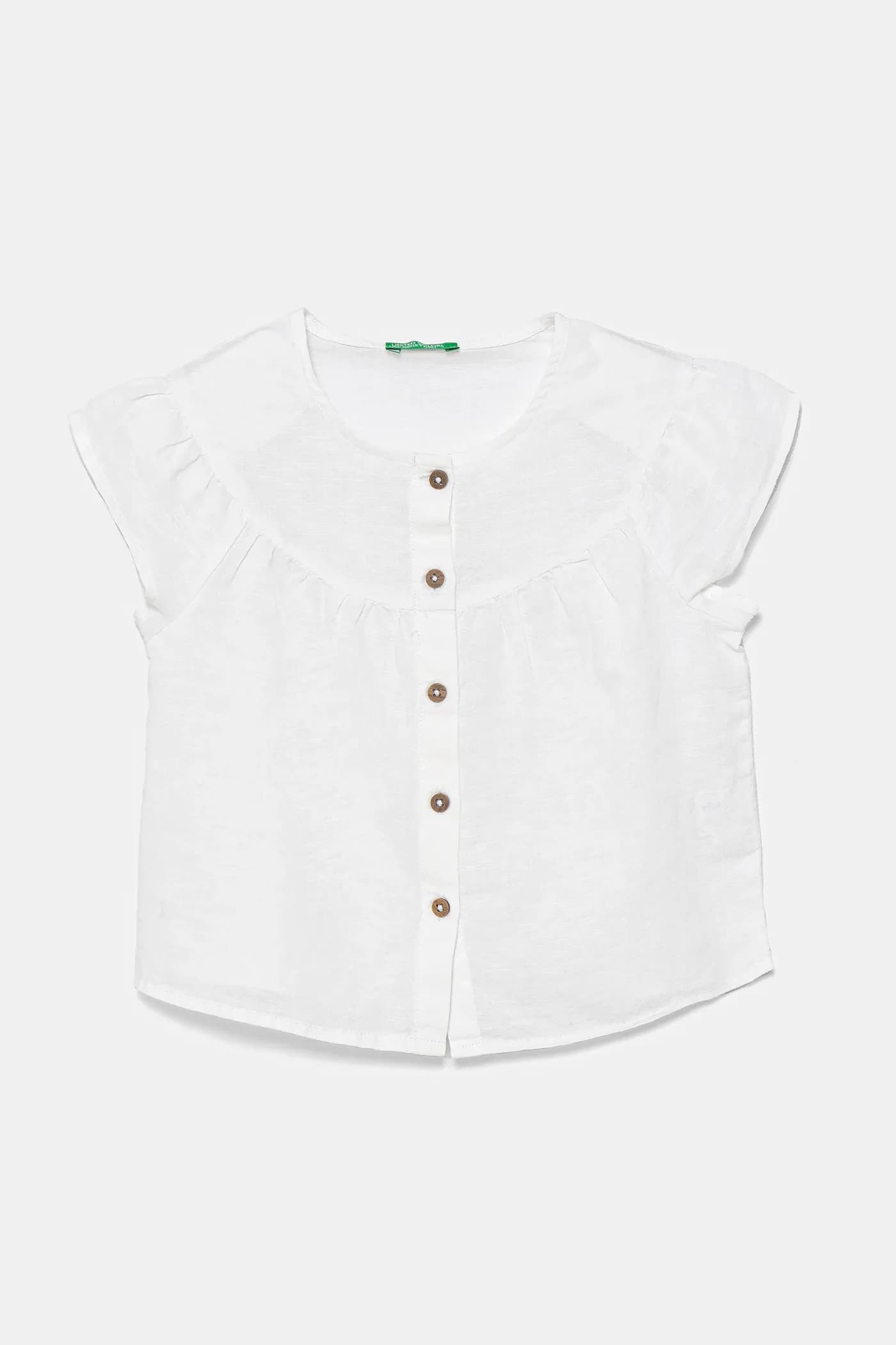 Детская льняная рубашка