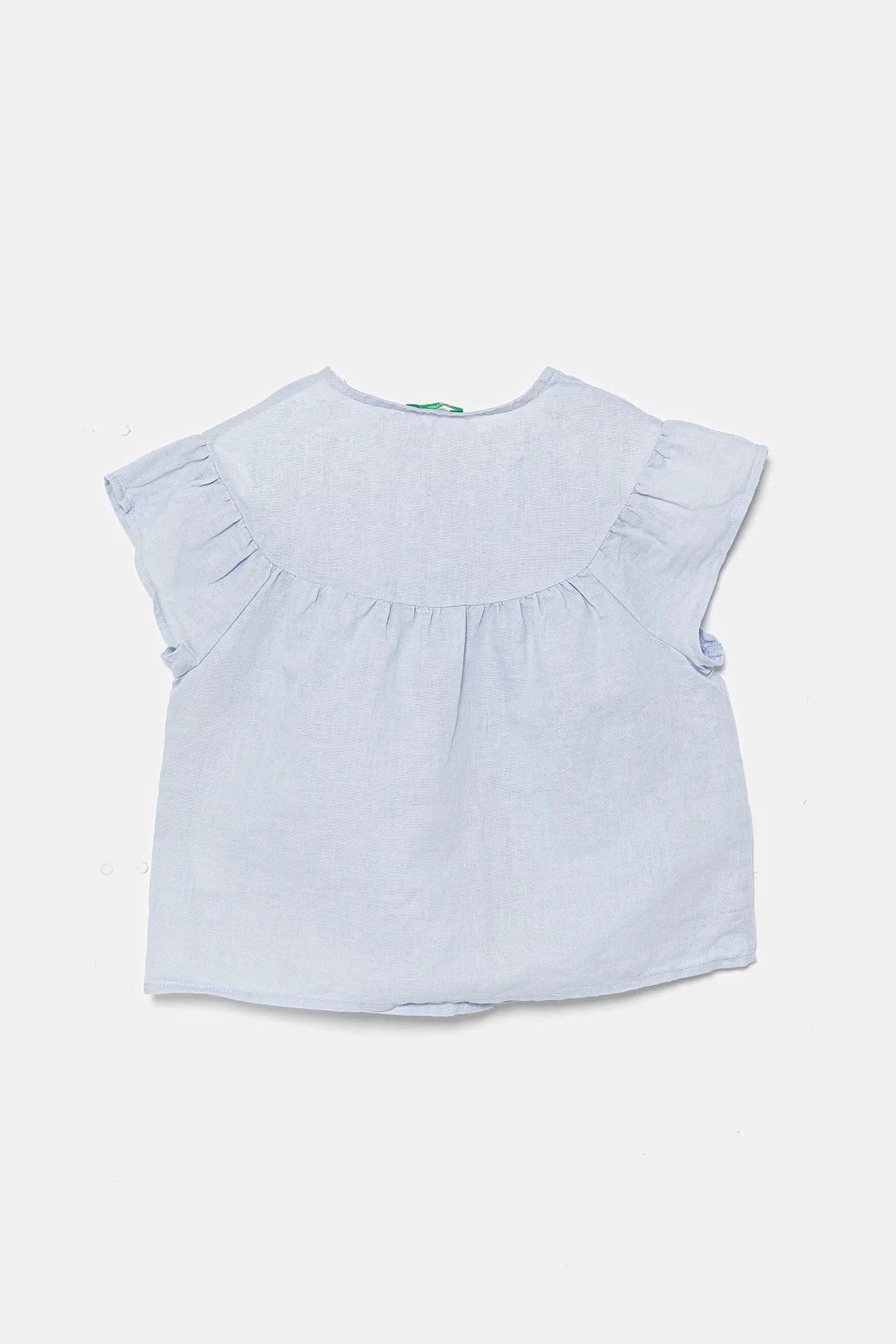 Детская льняная рубашка - фото 2