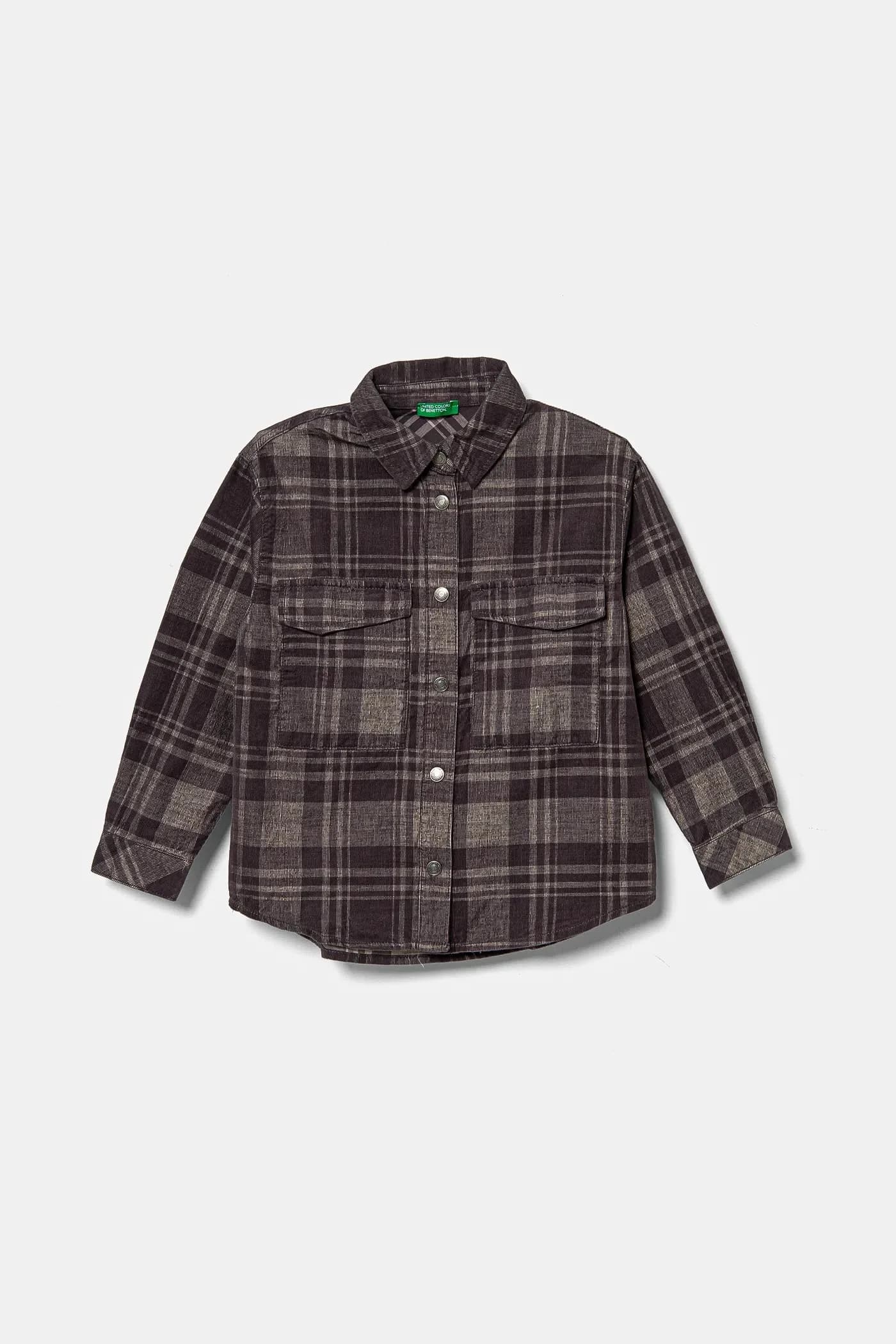 Детская вельветовая рубашка