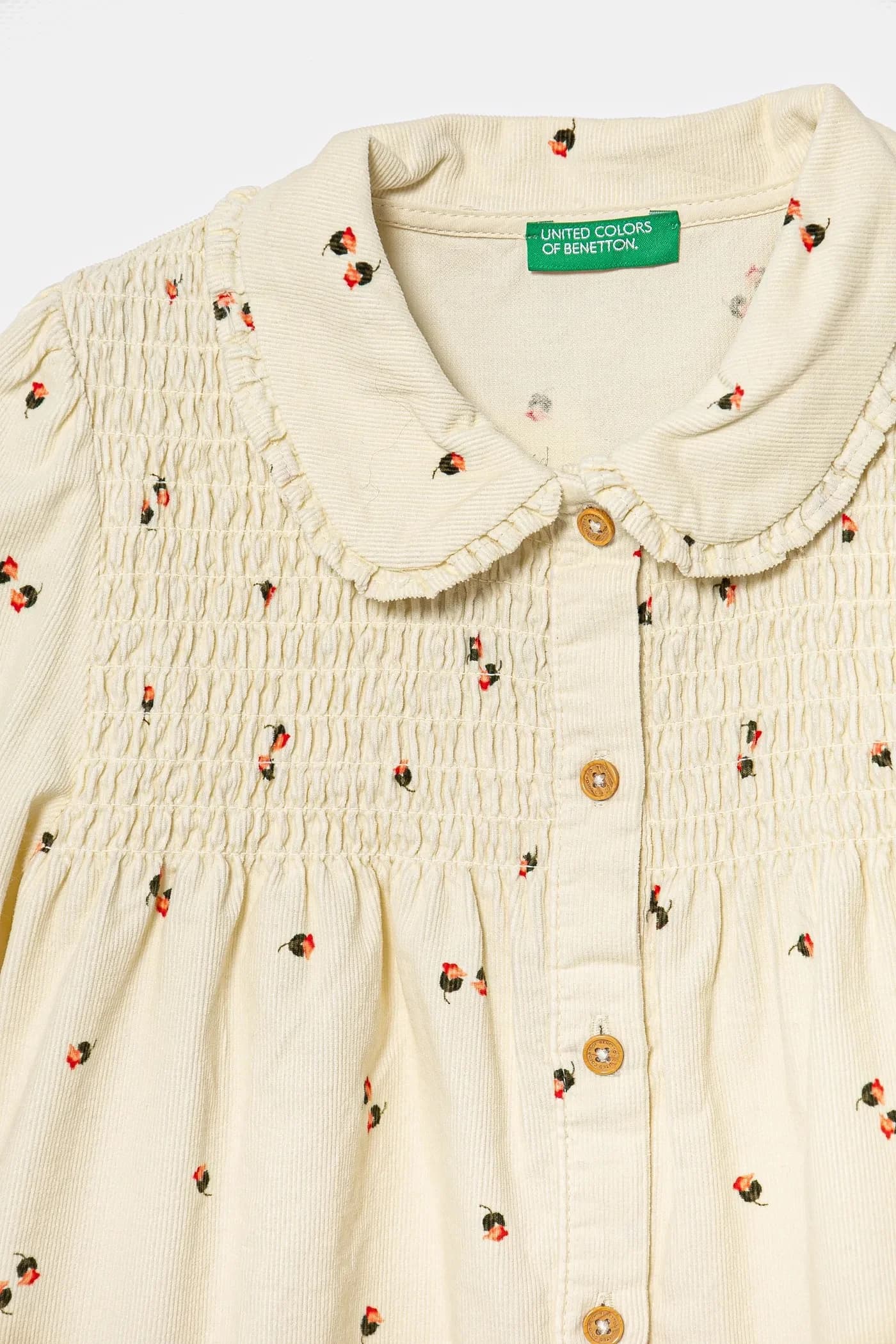 Детская вельветовая рубашка - фото 3