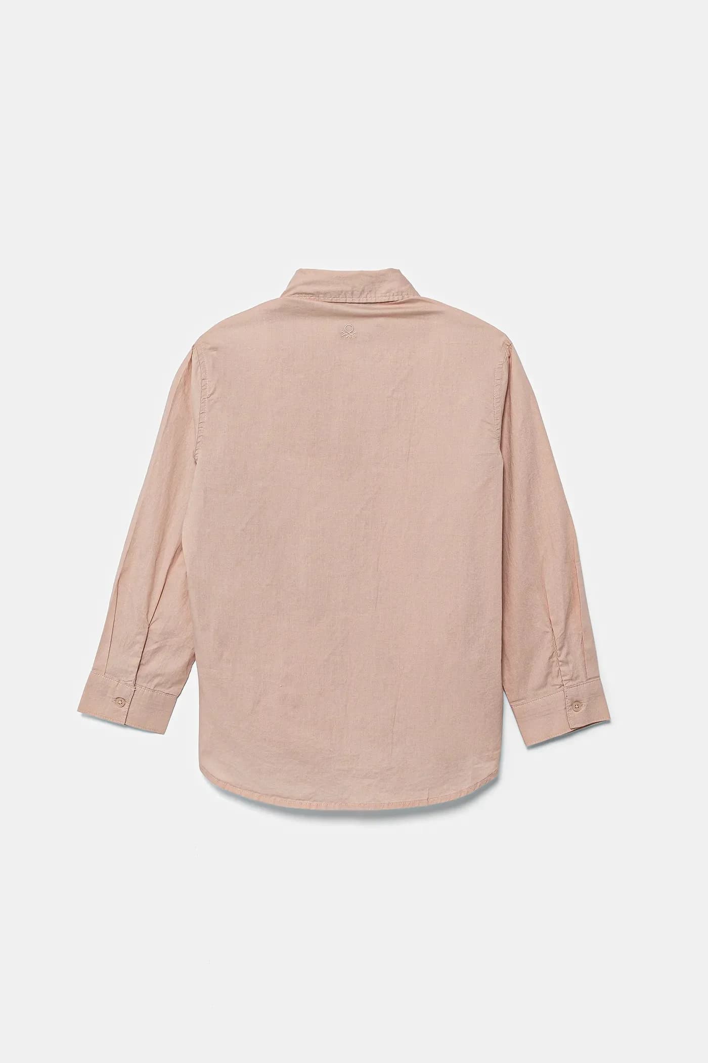 Детская хлопковая рубашка - фото 2