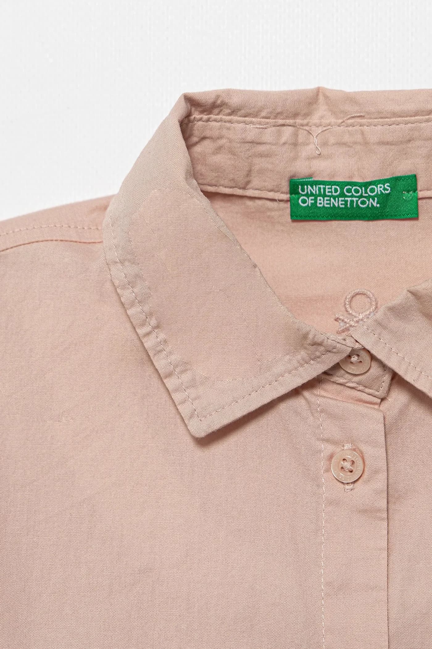 Детская хлопковая рубашка - фото 3