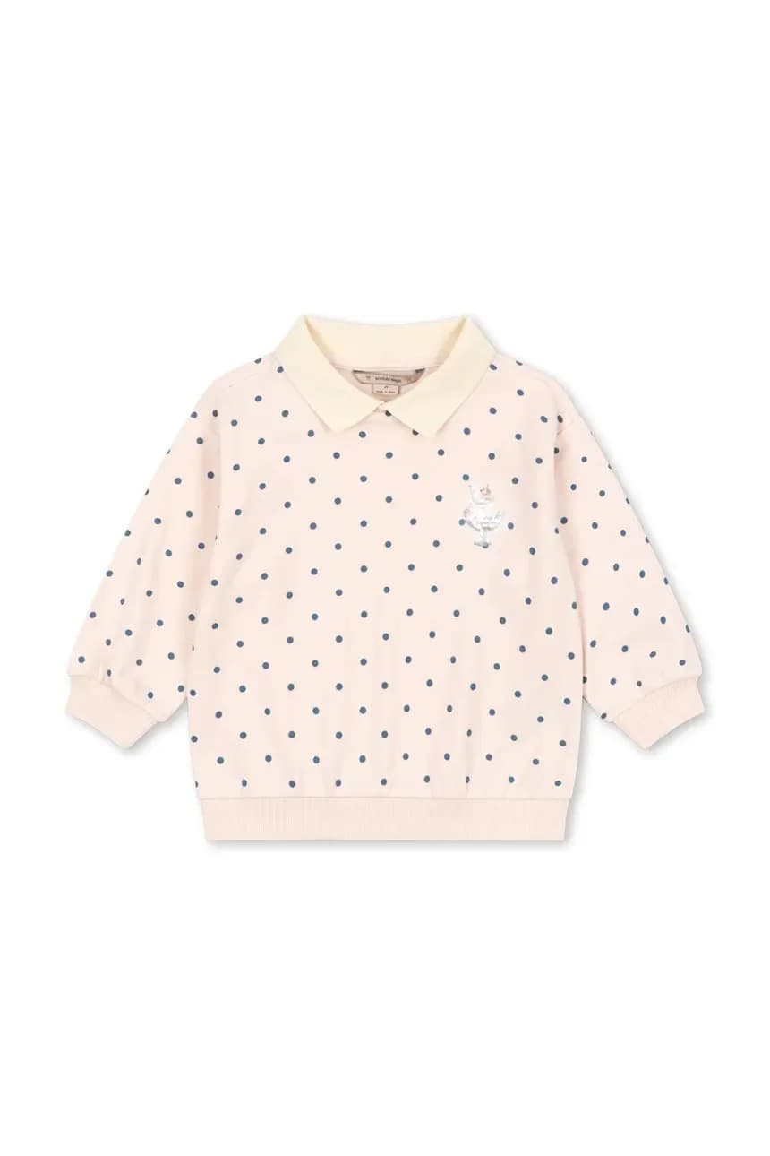 Детская толстовка из хлопка SPOTTY LS POLO GOTS - фото 2