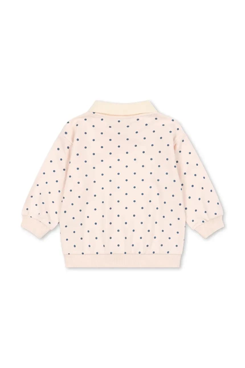 Детская толстовка из хлопка SPOTTY LS POLO GOTS - фото 3