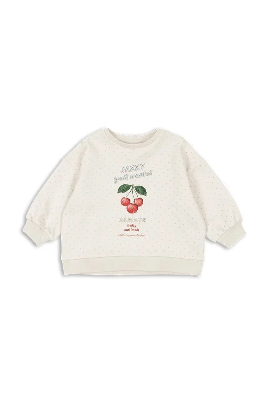 Детская толстовка из хлопка LOUPY LOU SWEAT SHIRT OCS - фото 2