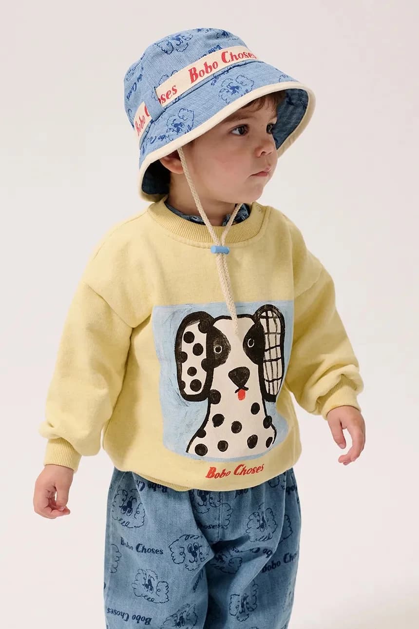 Хлопковая детская толстовка Van Dog